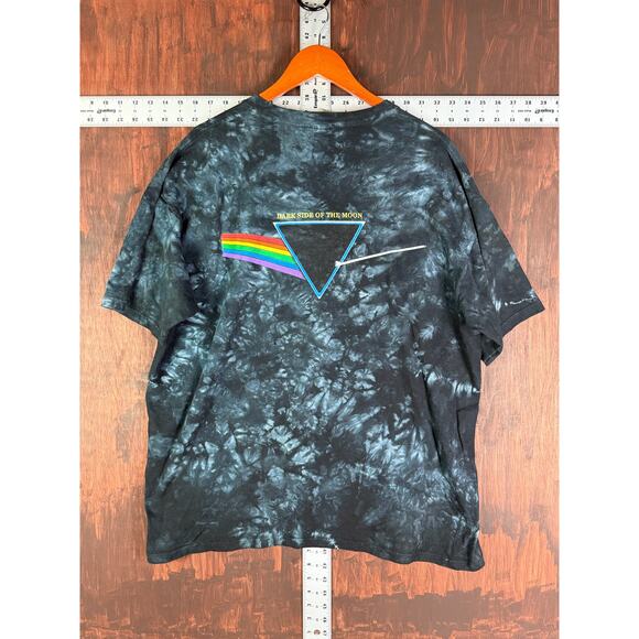 Pink Floyd Dark Side Of The Moon‎ Hand Dyed by Sundog Tye Die Unisex 2X 2001 VTG - Picture 6 of 7